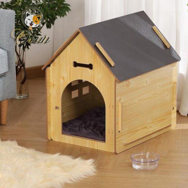 Wooden Cat Nest CN-04 02