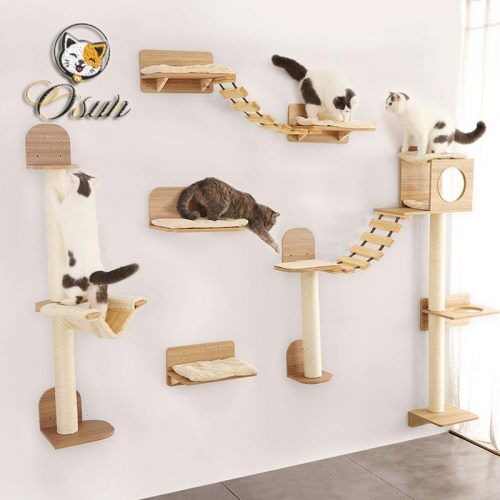 Wall Hang Cat Wooden House WH Series