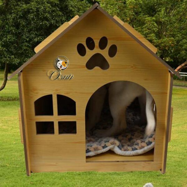 Wooden Cat Nest CN-04 02