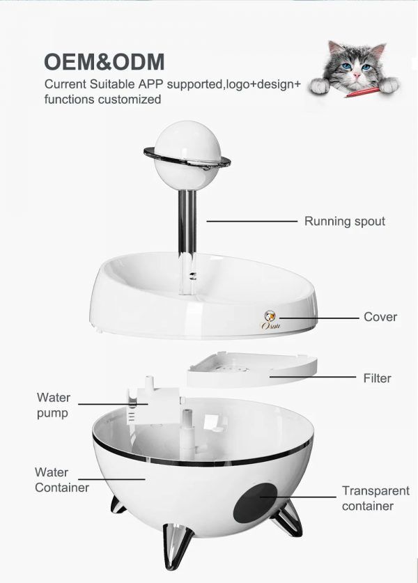 Osun Cat water dispenser details 07