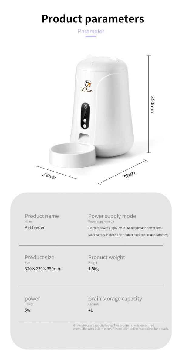 Smart Pet Feeder details 08